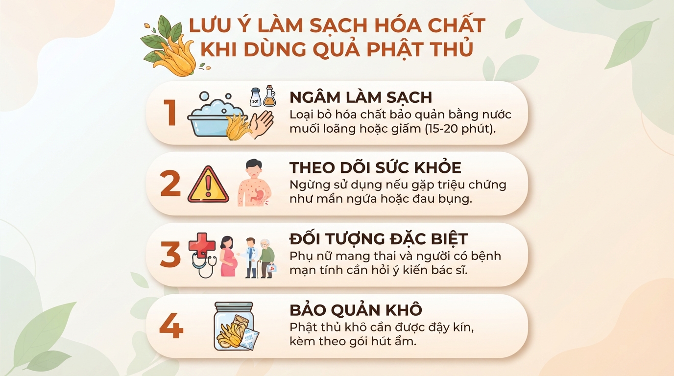 Quả phật thủ có ăn được không? Công dụng và cách sử dụng an toàn
