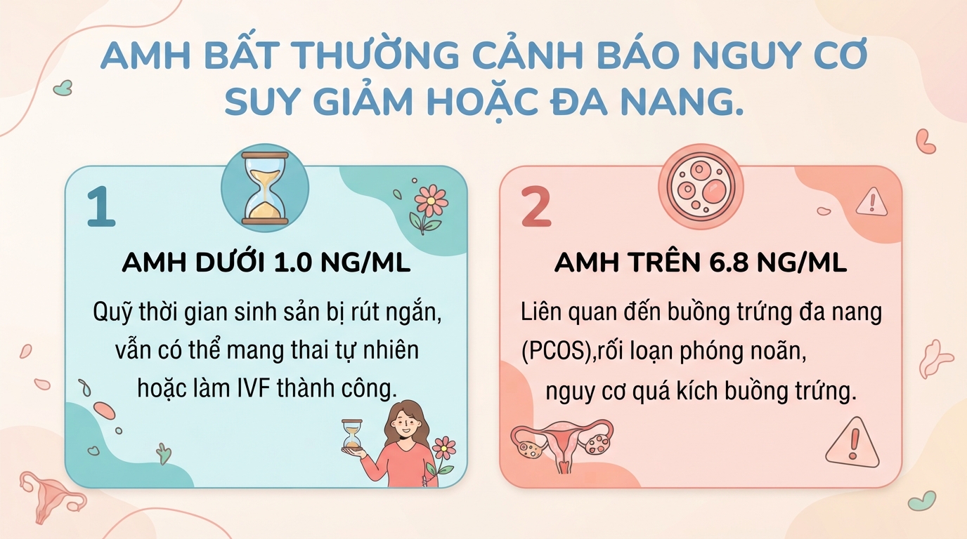 Xét nghiệm AMH là gì? Ý nghĩa chỉ số dự trữ buồng trứng