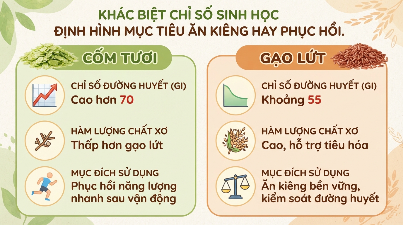Cốm bao nhiêu calo? Giá trị dinh dưỡng và lưu ý cho người tiểu đường