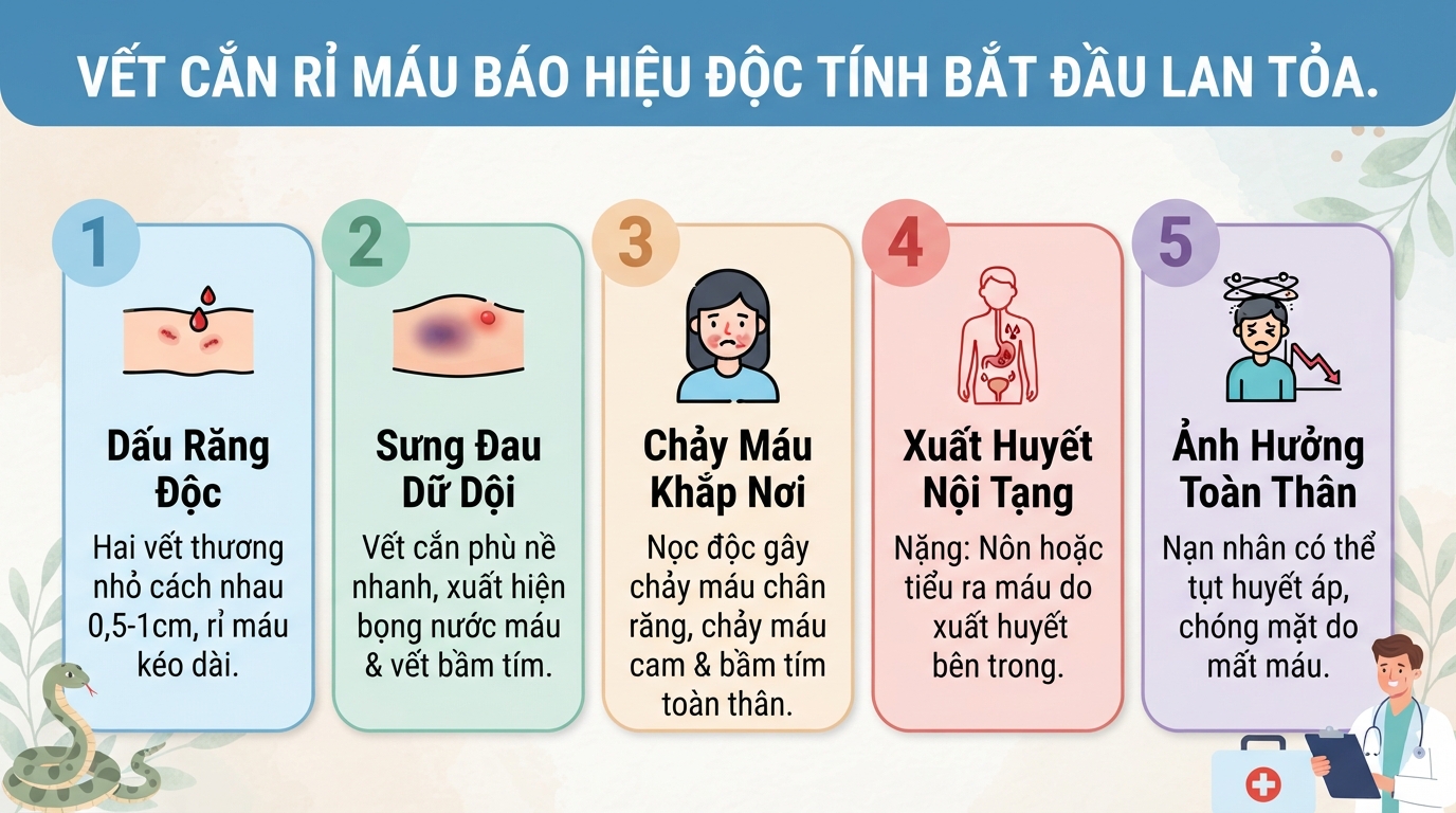 Rắn lục có độc không? Cách phân biệt và sơ cứu khi bị rắn lục cắn