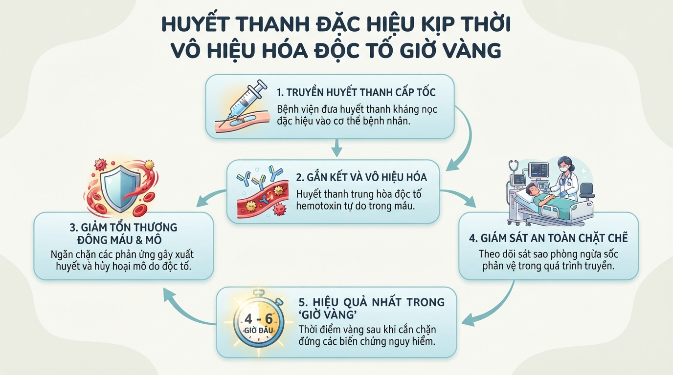 Rắn lục có độc không? Cách phân biệt và sơ cứu khi bị rắn lục cắn