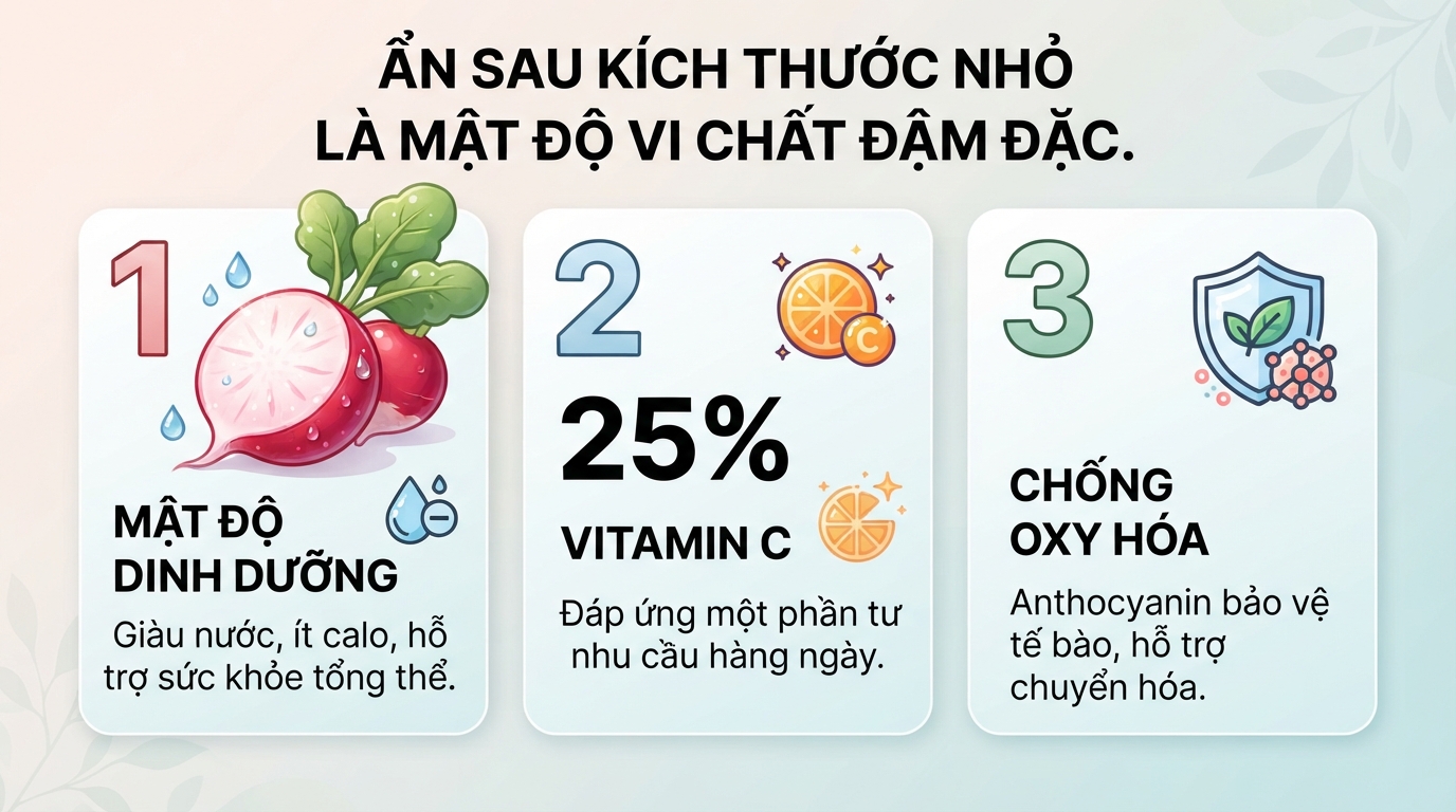 Củ cải đỏ có tác dụng gì? 7 lợi ích sức khỏe và cách chế biến