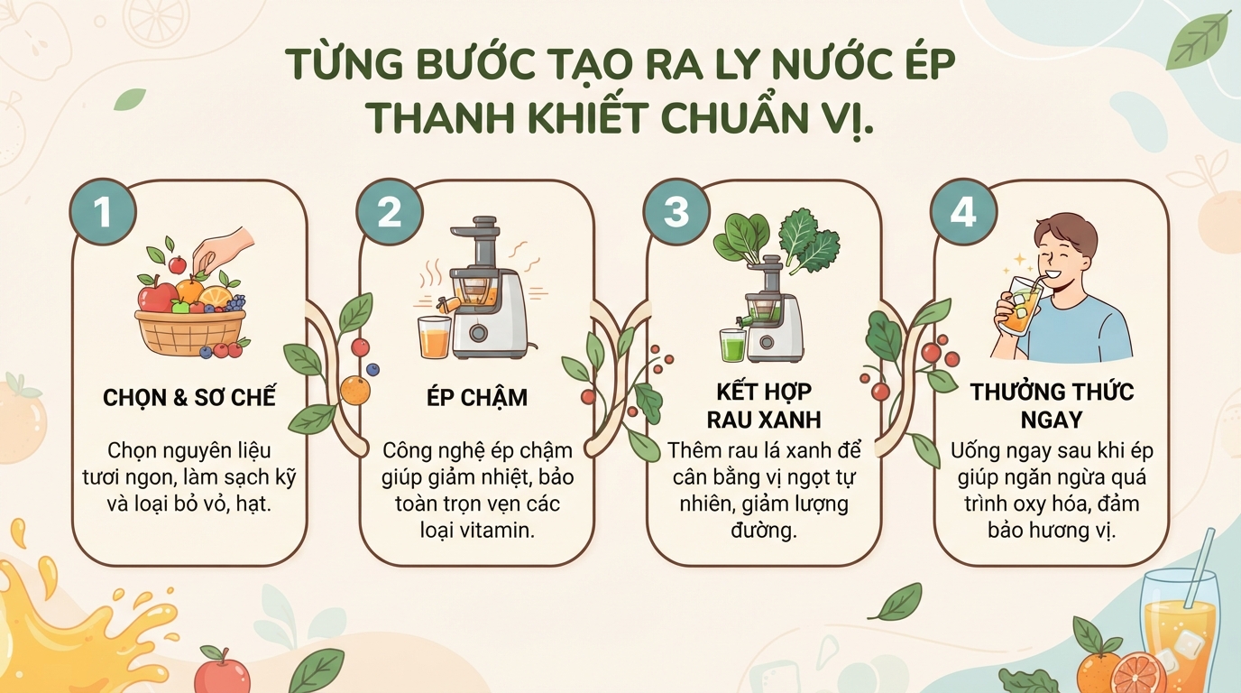Nước ép trái cây có tốt không? Lợi ích dinh dưỡng và nguy cơ từ đường tự nhiên