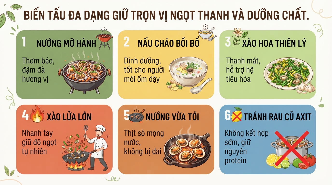 Sò lông có tác dụng gì? Giá trị dinh dưỡng và lưu ý khi ăn