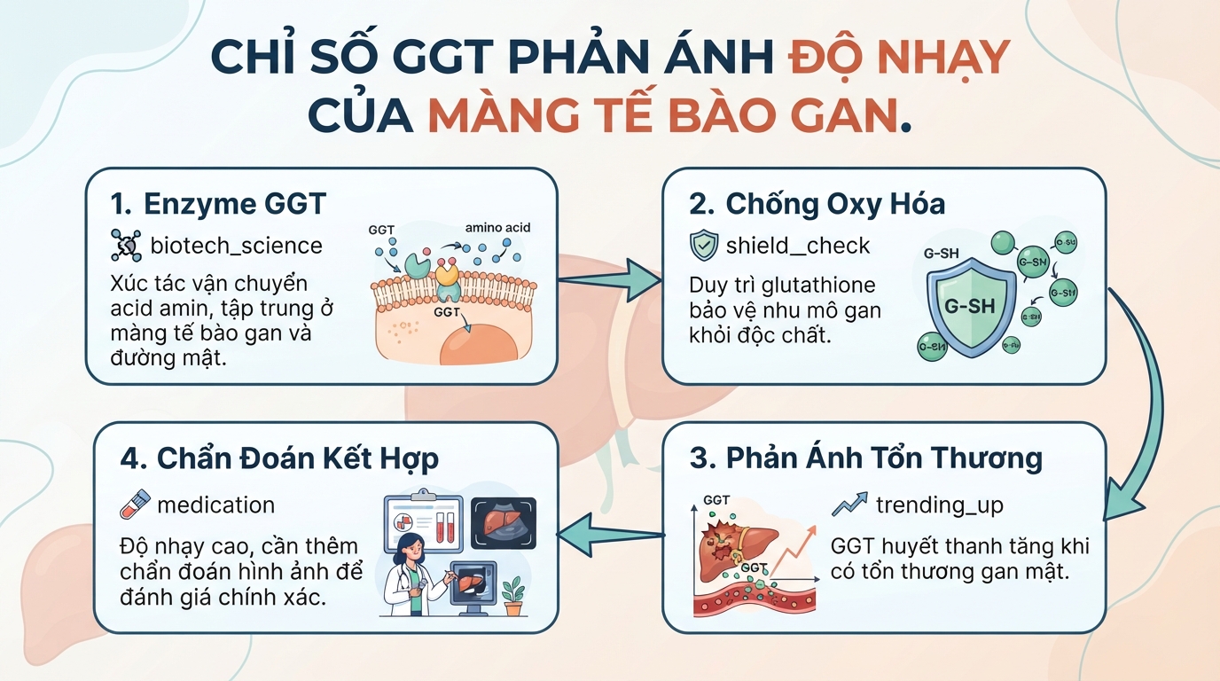 Chỉ số GGT là gì? Ý nghĩa trong đánh giá chức năng gan
