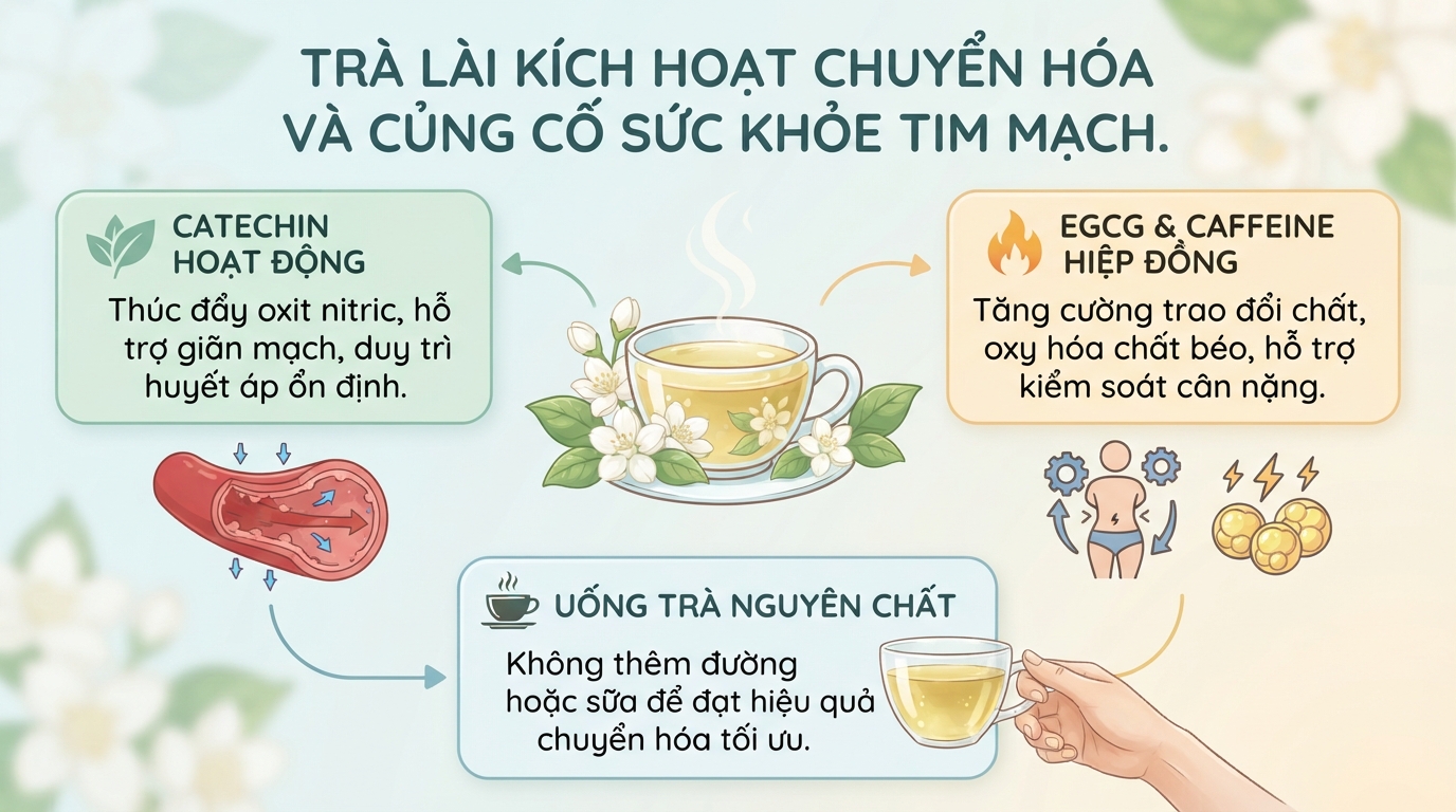 Trà lài có tác dụng gì? Lợi ích sức khỏe và lưu ý khi dùng