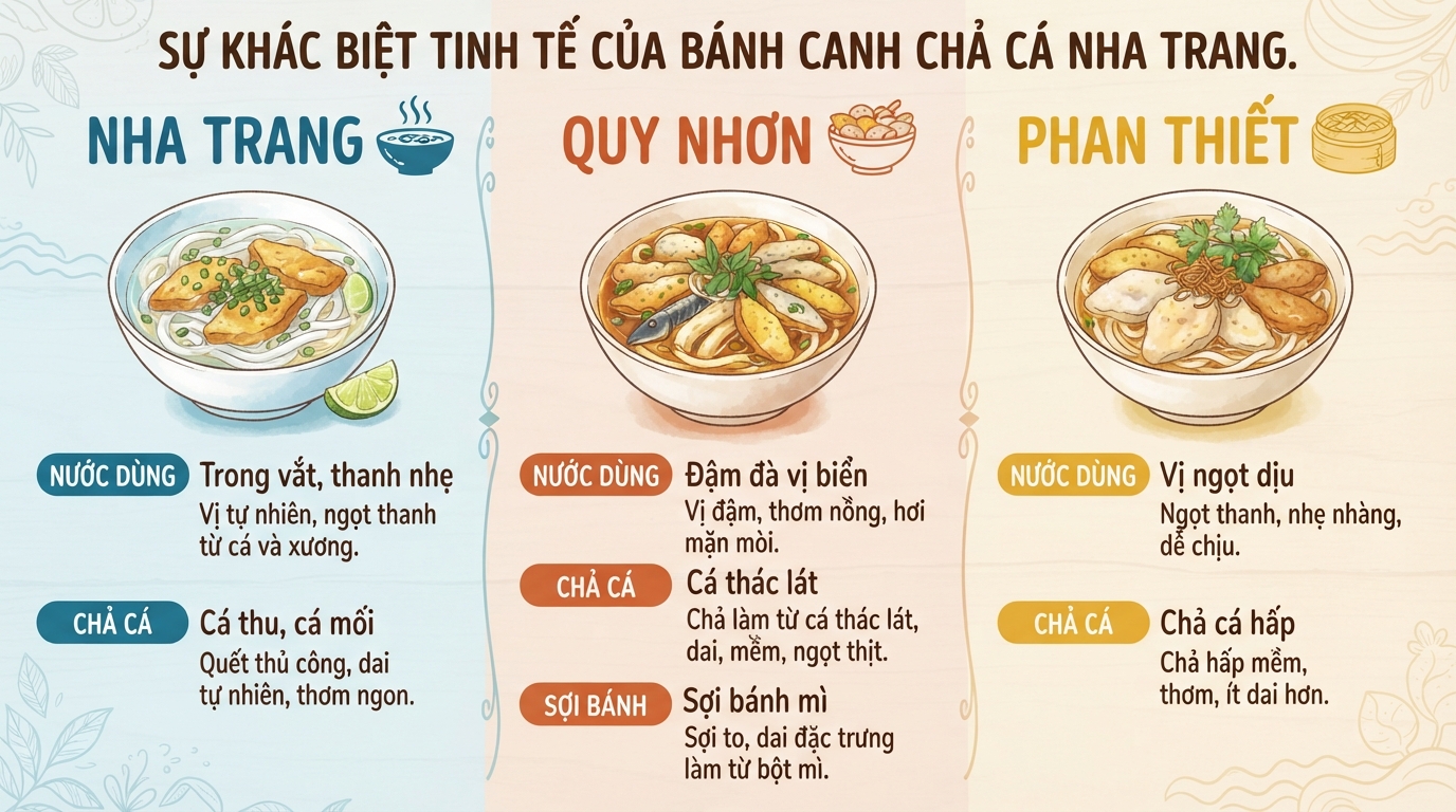 Cách nấu bánh canh chả cá Nha Trang ngon, tốt cho tim mạch