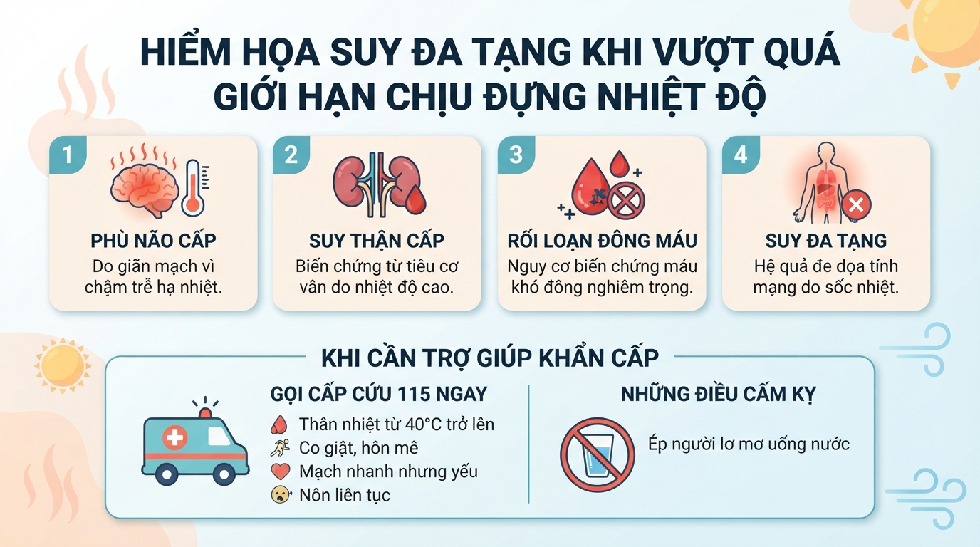 Cảm nắng, say nắng là gì? Dấu hiệu, sơ cứu và cách phòng ngừa