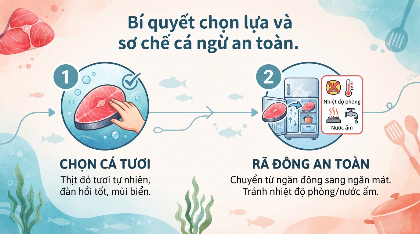 Cá ngừ có tác dụng gì? Dinh dưỡng, calo và lưu ý khi ăn