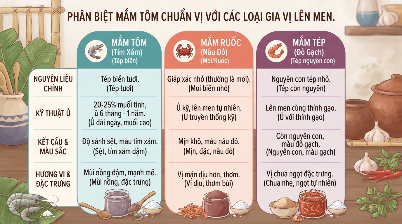 Mắm tôm làm từ gì? Giá trị dinh dưỡng và 4 lưu ý khi ăn