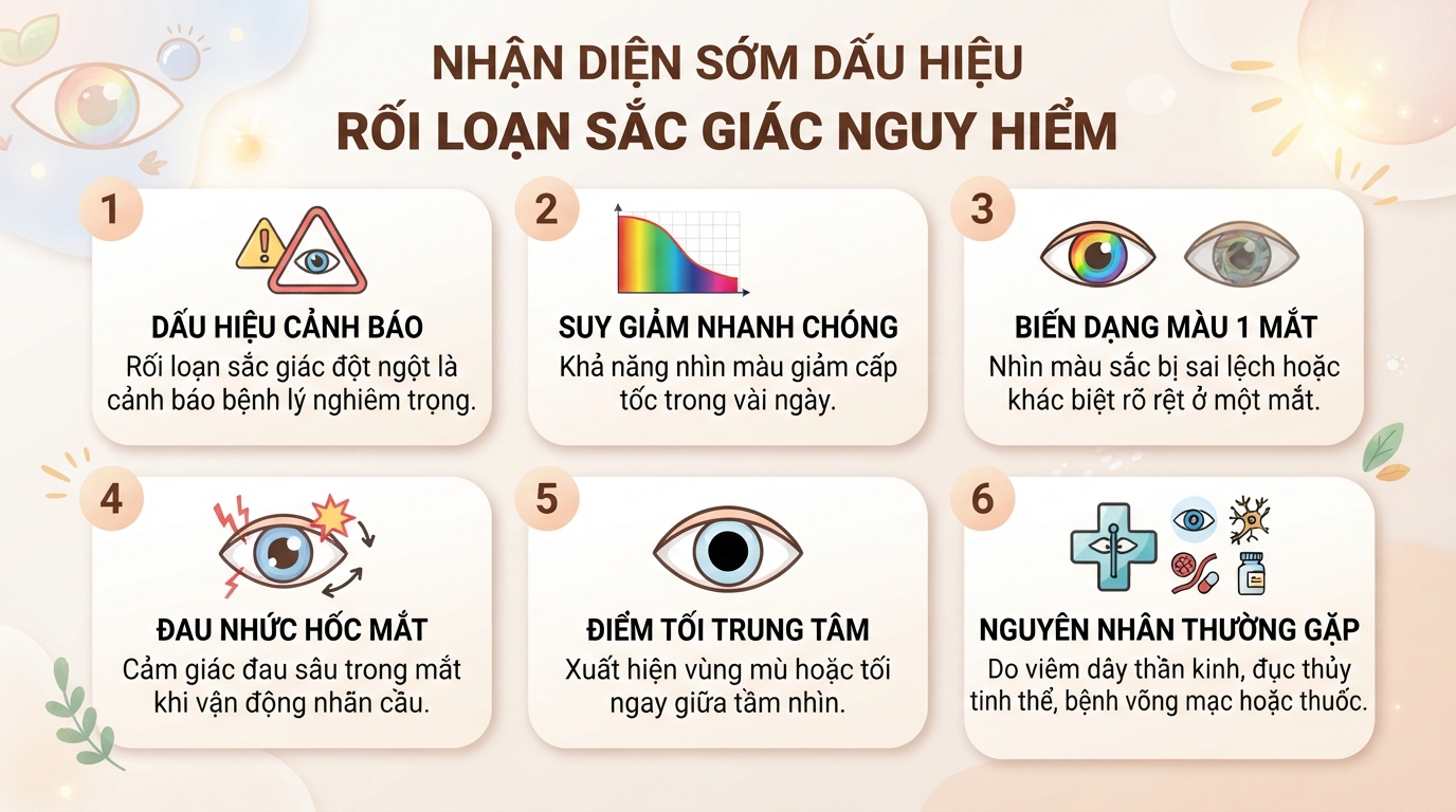 Test mù màu: Hướng dẫn kiểm tra khả năng phân biệt màu sắc