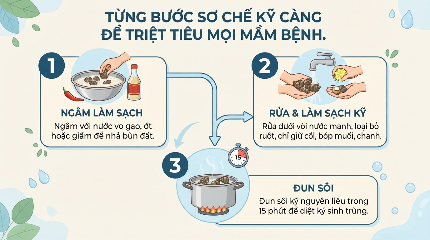 Ốc bươu có tác dụng gì? Lợi ích và lưu ý khi ăn