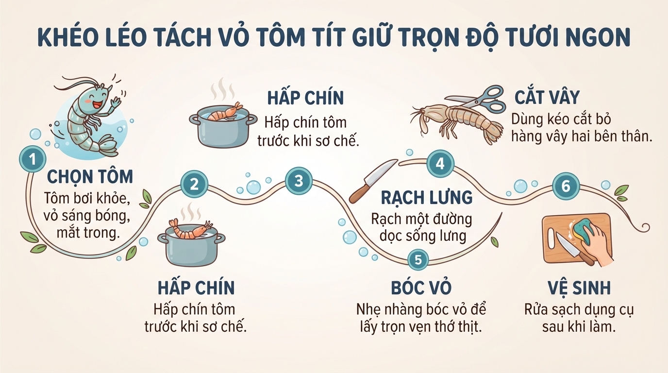 Tôm tít có tác dụng gì? Giá trị dinh dưỡng và lưu ý khi ăn