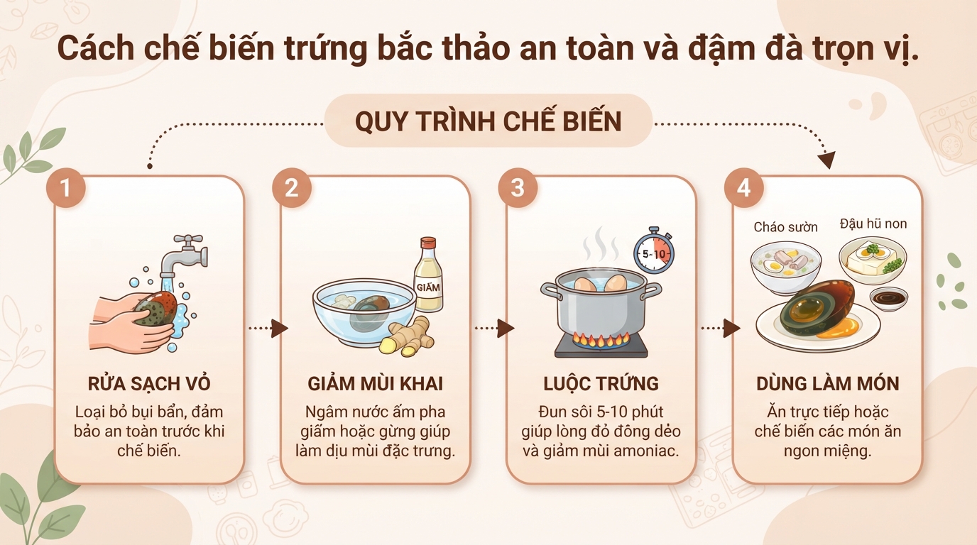 Trứng bắc thảo là gì? Giá trị dinh dưỡng và những lưu ý khi ăn