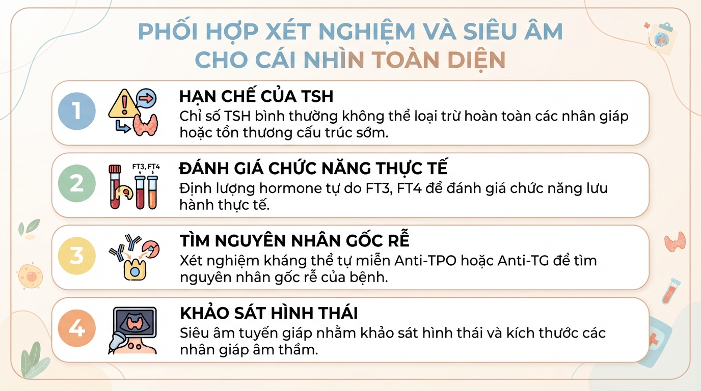 TSH trong xét nghiệm máu là gì? Ý nghĩa chỉ số tuyến giáp