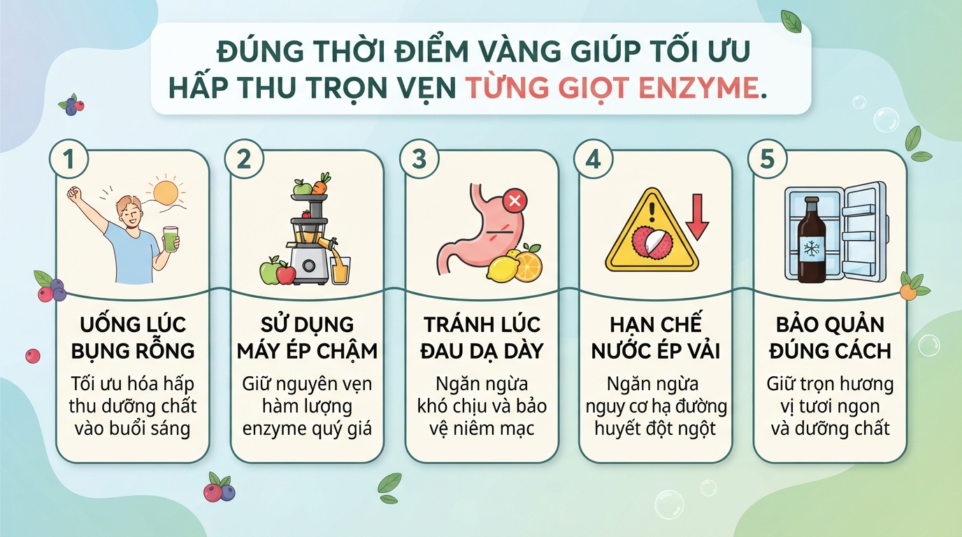 Uống nước ép mỗi ngày có tốt không? Lợi ích và cách dùng đúng cách
