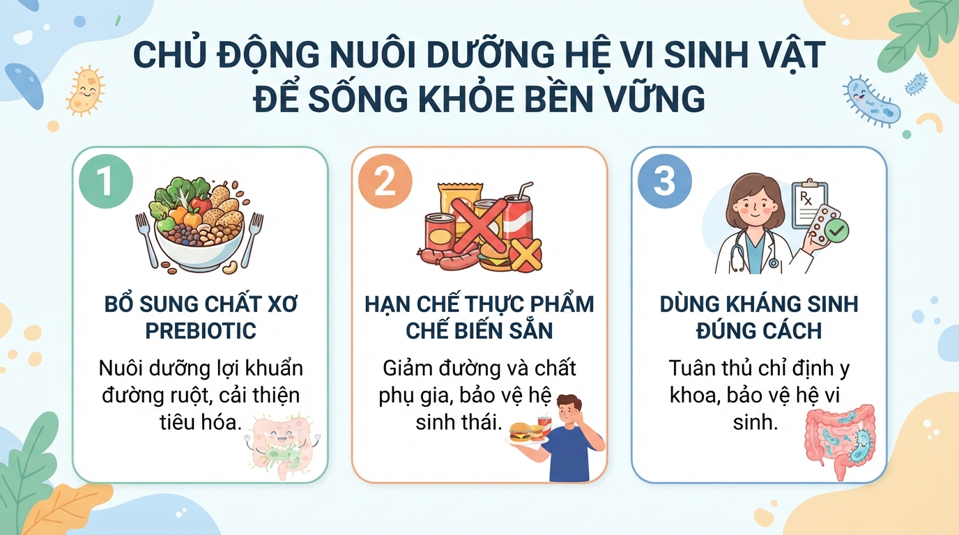 Vi sinh vật là gì? Khám phá vai trò của hệ vi sinh đối với sức khỏe