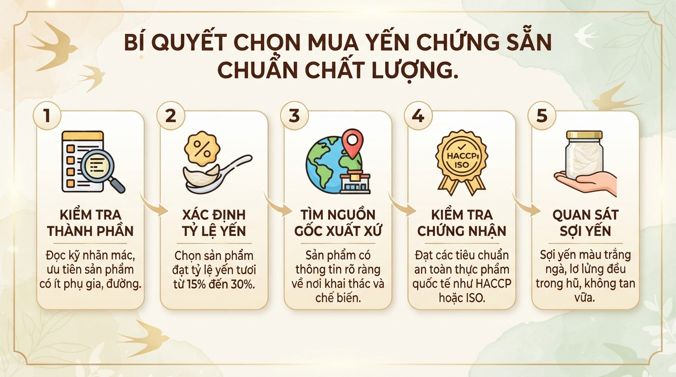 Yến chưng: Công dụng, cách chưng đường phèn và lưu ý sử dụng