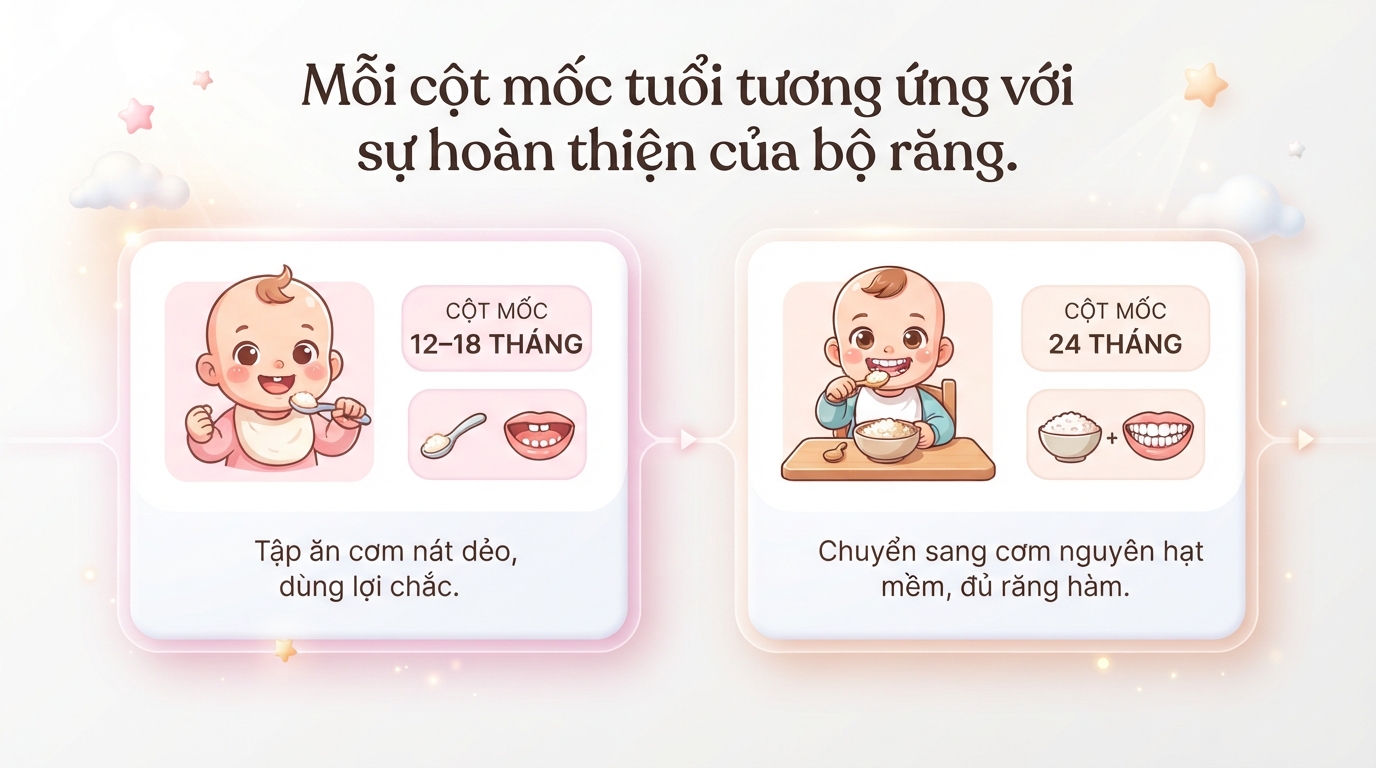 Trẻ mấy tháng ăn được cơm nát và cách chuyển giai đoạn an toàn
