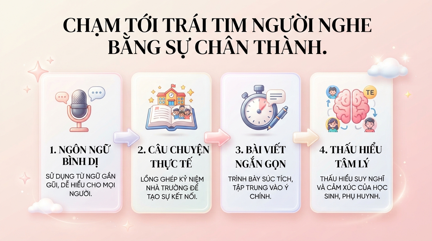 Diễn văn khai giảng ấn tượng, ý nghĩa cho từng cấp học 2026 mới nhất