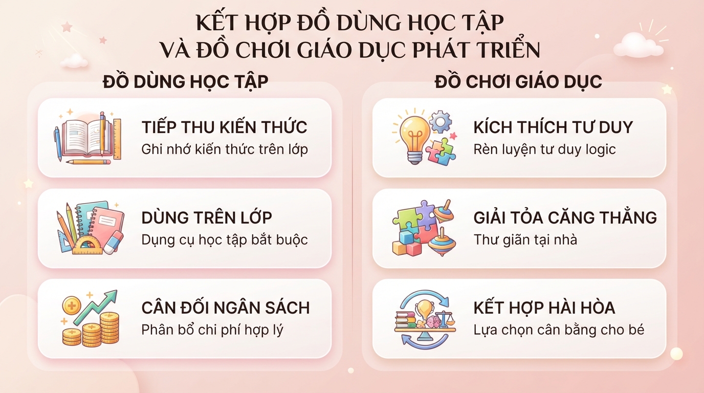 Vào năm học mới nên mua gì cho bé? Danh sách đồ dùng đầy đủ mẹ cần biết
