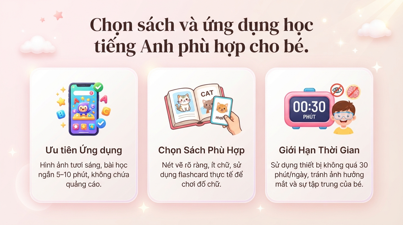 Dạy tiếng Anh cho bé 4 tuổi với phương pháp vừa học vừa chơi tại nhà