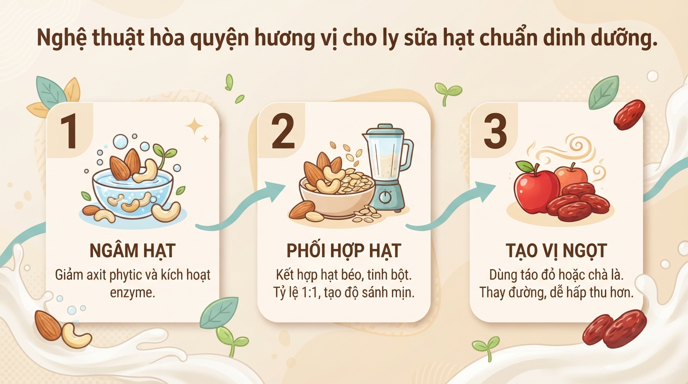 Các loại hạt dinh dưỡng: Lợi ích sức khỏe và cách sử dụng đúng cách