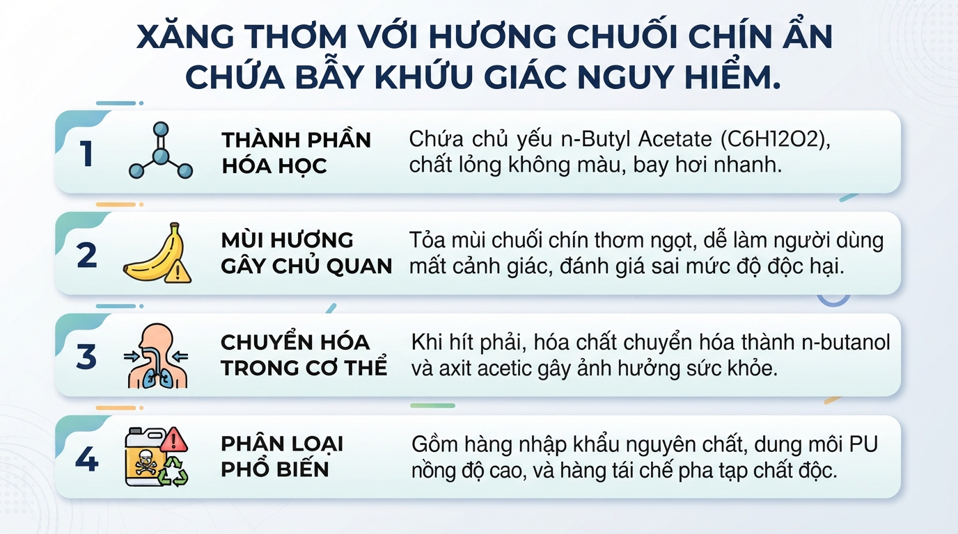 Xăng thơm có độc không? Cách sử dụng an toàn và sơ cứu khi phơi nhiễm