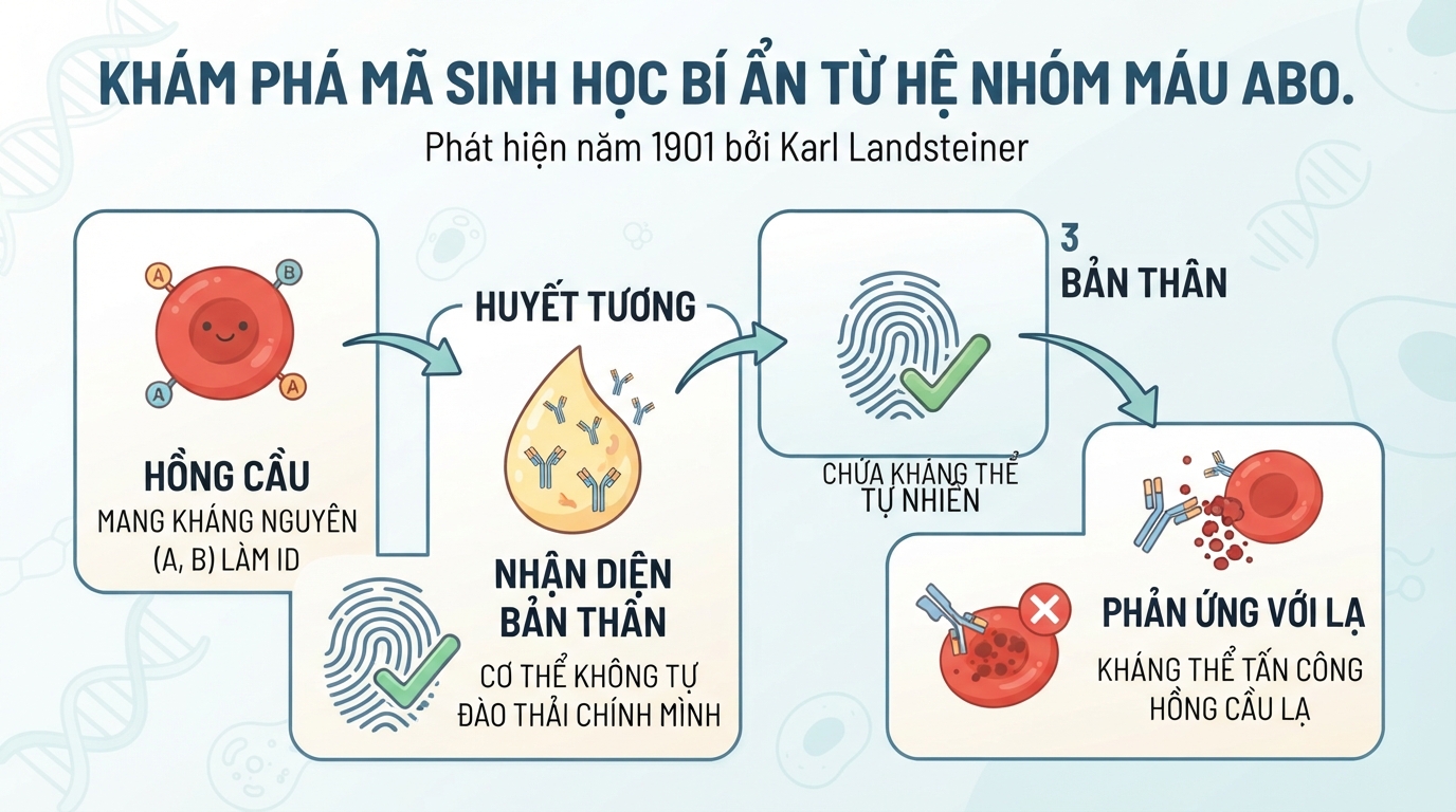 Hệ nhóm máu ABO là gì? Đặc điểm 4 nhóm máu và nguyên tắc truyền máu