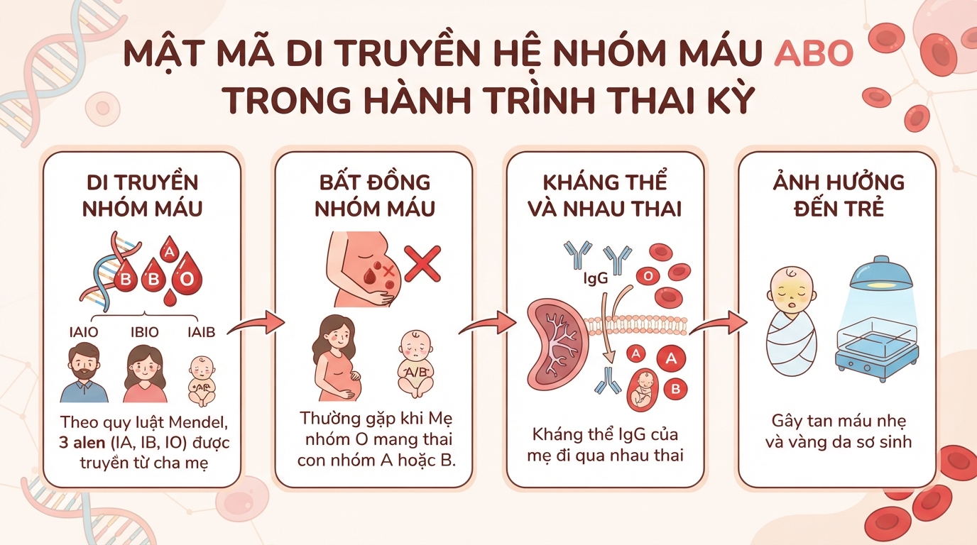 Hệ nhóm máu ABO là gì? Đặc điểm 4 nhóm máu và nguyên tắc truyền máu