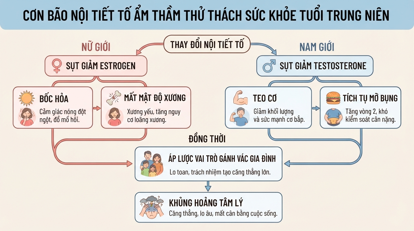 Tuổi trung niên là bao nhiêu? Dấu hiệu và cách chăm sóc sức khỏe