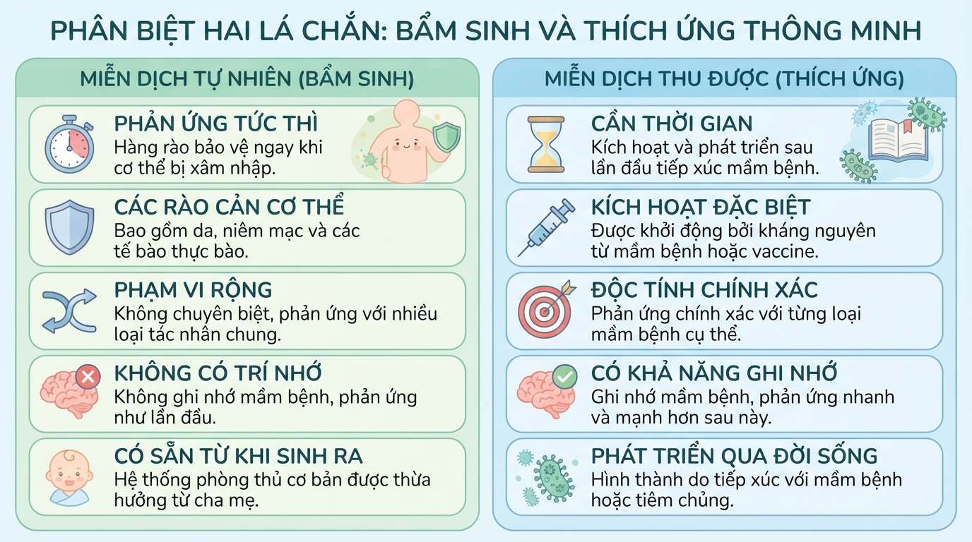 Miễn dịch là gì? Vai trò của hệ miễn dịch và cách tăng sức đề kháng