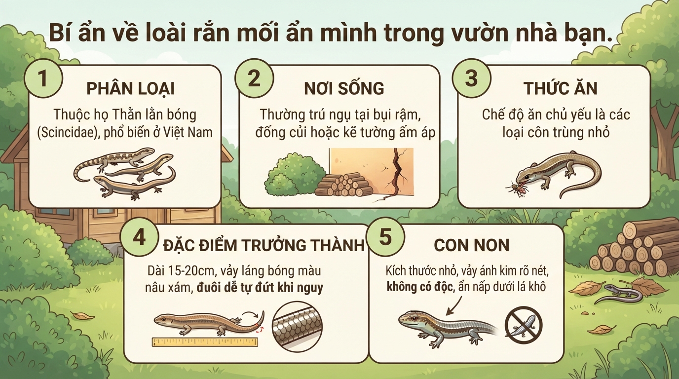 Rắn mối có độc không? Cách nhận biết và xử lý khi bị cắn