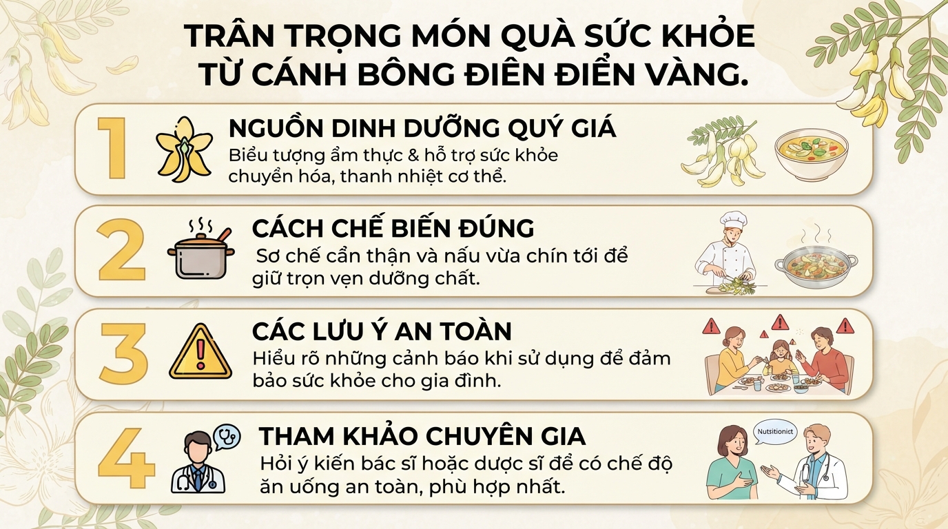 Bông điên điển có tác dụng gì? Dinh dưỡng, lợi ích và cách dùng