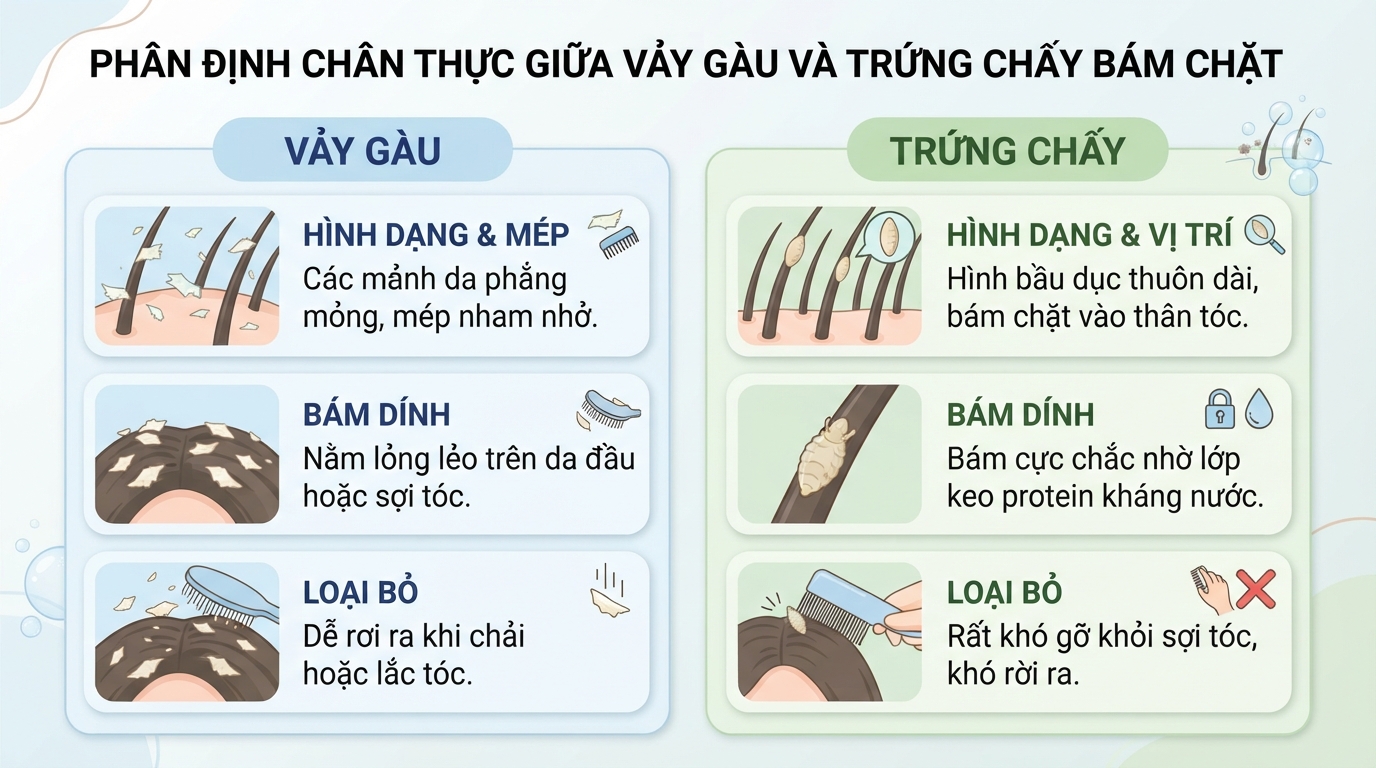 Chấy da đầu: Dấu hiệu, cách xử lý và phòng ngừa hiệu quả