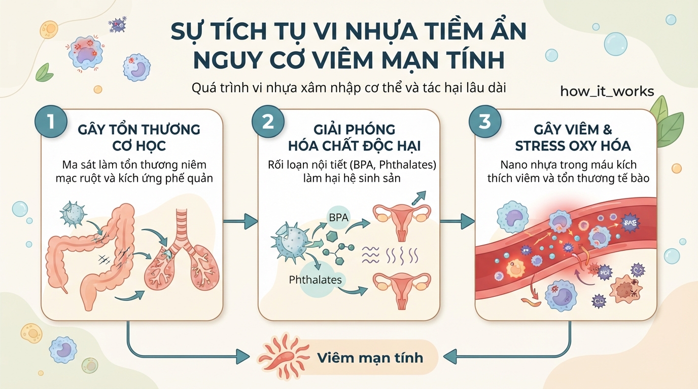 Tác hại của vi nhựa đối với sức khỏe và cách phòng ngừa