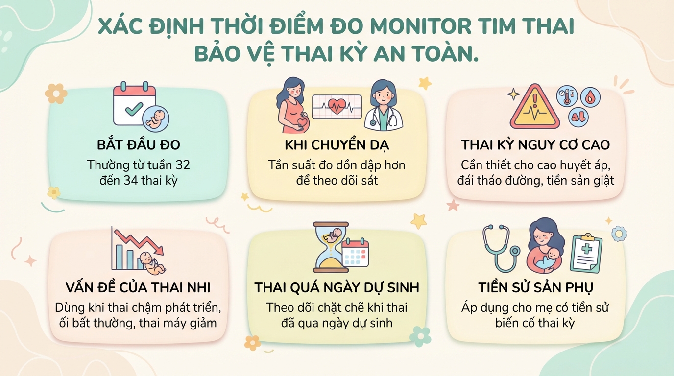 Đo monitor tim thai là gì? Ý nghĩa và khi nào mẹ bầu cần thực hiện