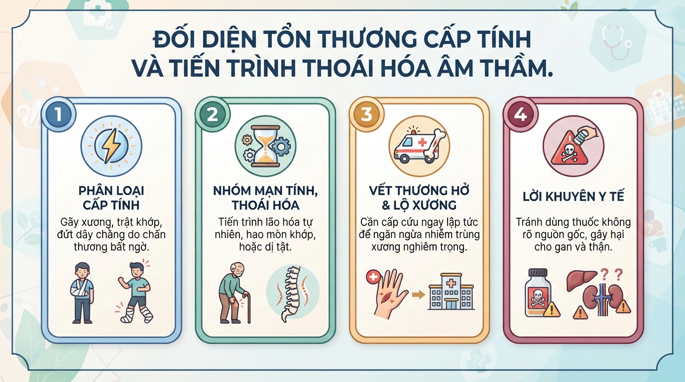 Chấn thương chỉnh hình là gì? Điều trị bệnh nào và khi nào cần khám?