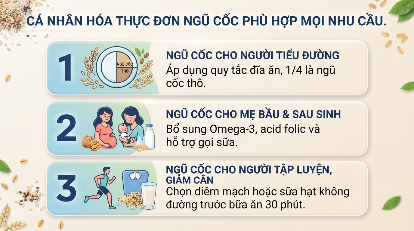 Các loại hạt ngũ cốc dinh dưỡng: 5 nhóm hạt tốt cho sức khỏe
