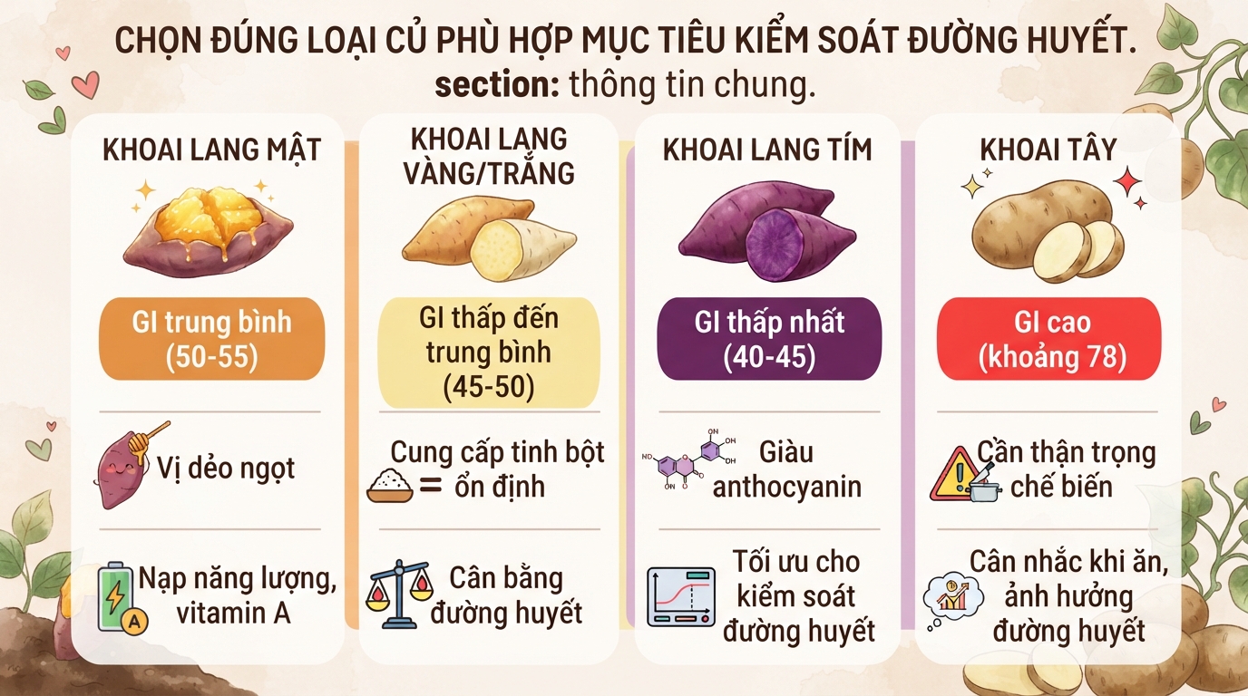 Khoai lang mật: hàm lượng calo, tác dụng sức khỏe và cách ăn đúng