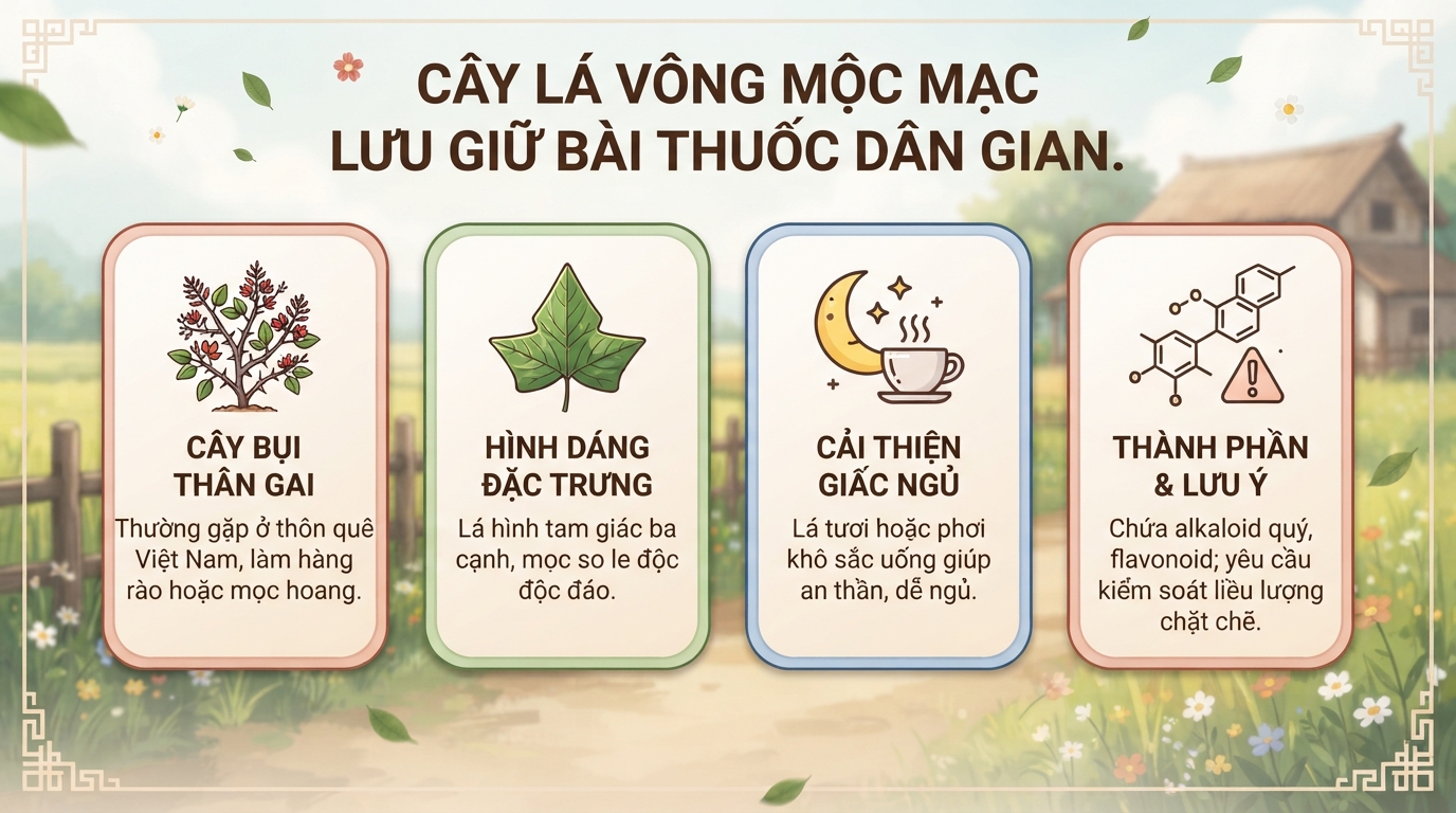Lá vông nem: Công dụng hỗ trợ an thần, mất ngủ và lưu ý khi dùng