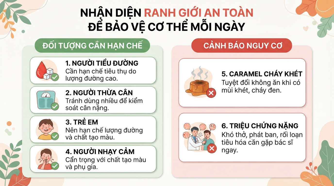 Caramel là gì? 3 lưu ý sức khỏe và cách dùng đường ăn kiêng