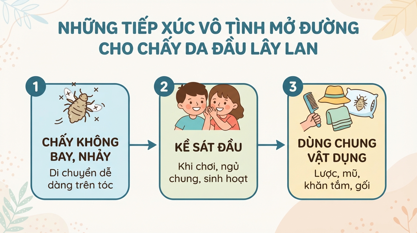 Chấy da đầu: Dấu hiệu, cách xử lý và phòng ngừa hiệu quả