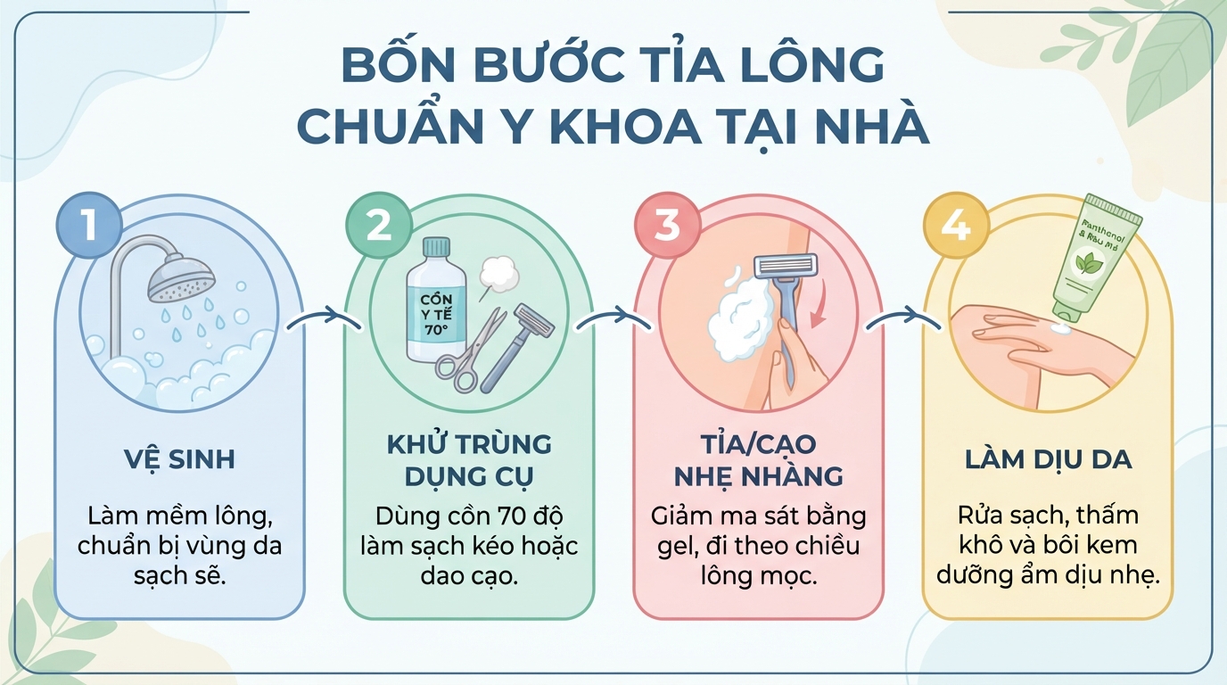 Có nên cạo lông vùng kín không? Lợi ích, rủi ro và cách thực hiện an toàn