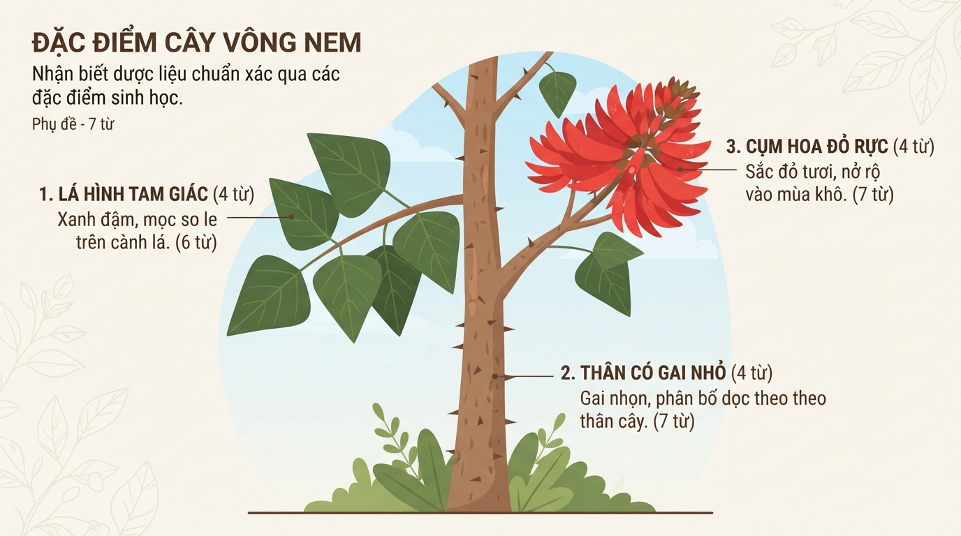 Đặc điểm tự nhiên của lá vông nem giúp nhận biết dược liệu chuẩn xác.