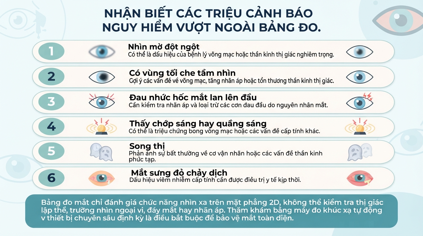 Đánh giá thị lực tại nhà: Hướng dẫn sử dụng bảng đo mắt chuẩn y khoa
