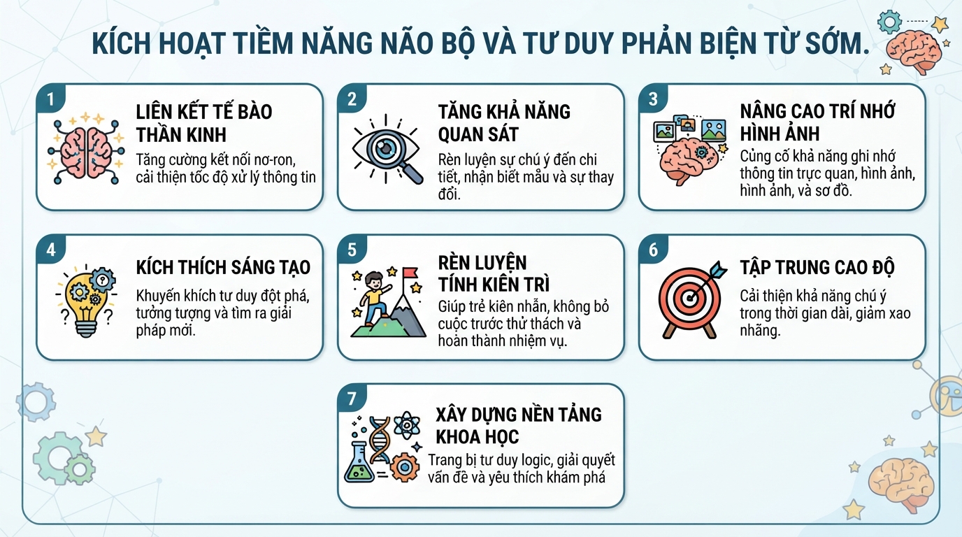 Toán tư duy là gì? Lợi ích và cách rèn luyện cho bé
