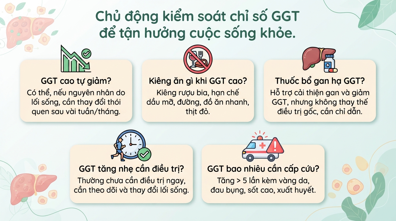 Chỉ số GGT bao nhiêu là nguy hiểm? Ý nghĩa và khi nào cần đi khám