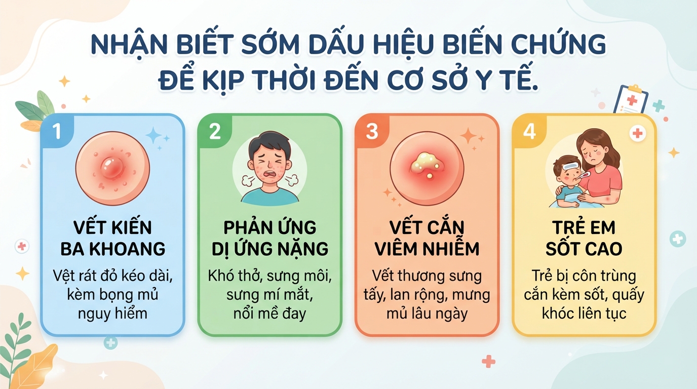 Kiến cánh bay vào nhà: Nguyên nhân, cách xử lý và sơ cứu dị ứng