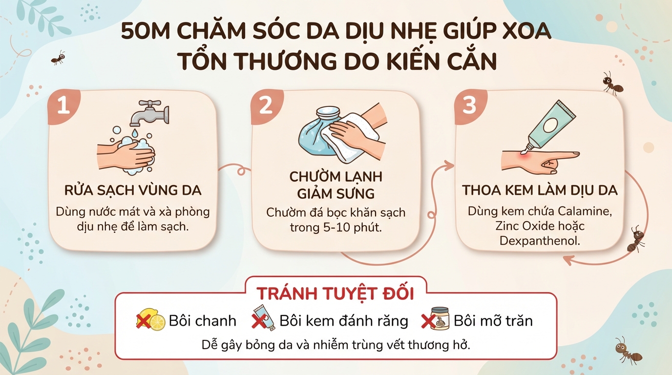 Kiến cánh bay vào nhà: Nguyên nhân, cách xử lý và sơ cứu dị ứng